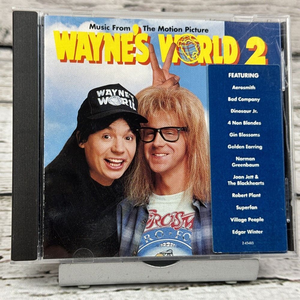 Music From The Motion Picture Wayne's World 2‎ - Various Artists [CD 1993]